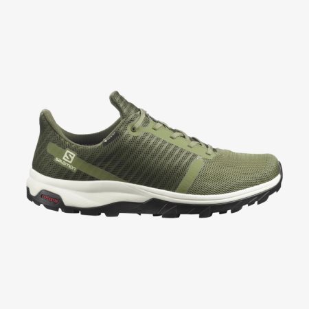 Scarpe Trekking Salomon OUTBOUND PRISM GORE-TEX Uomo Verde Oliva IT 3-X37